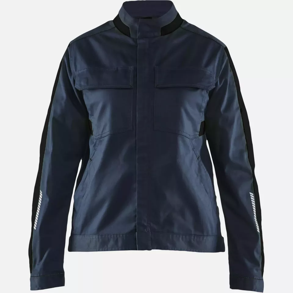 Blaklader 444318328699, Ladies Industry Stretch Jacket, Dark Navy/Black, image 1, gallery thumbnail