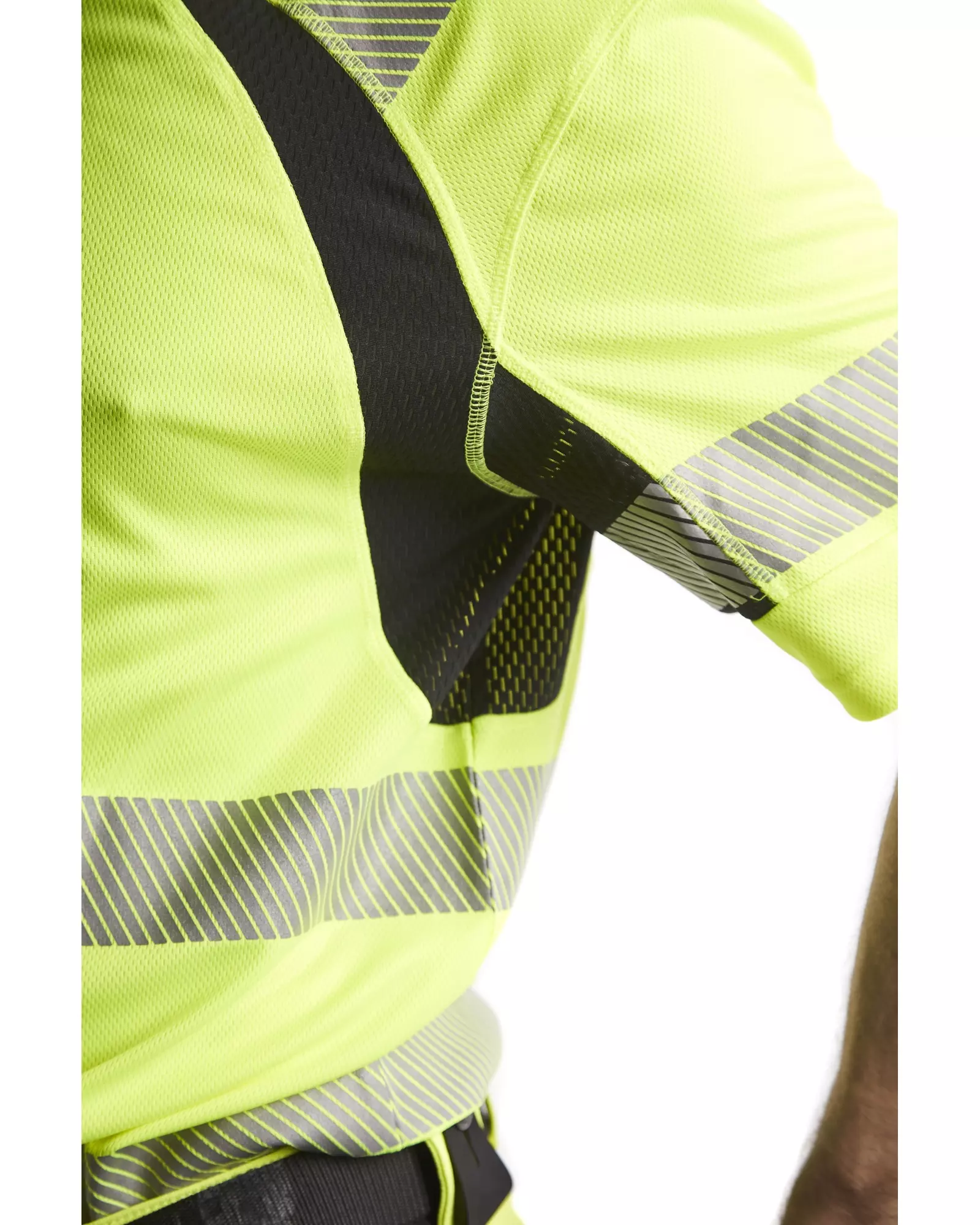 Blåkläder 339710133399, High Vis UV Protection T-Shirt, Yellow/Black, image 7