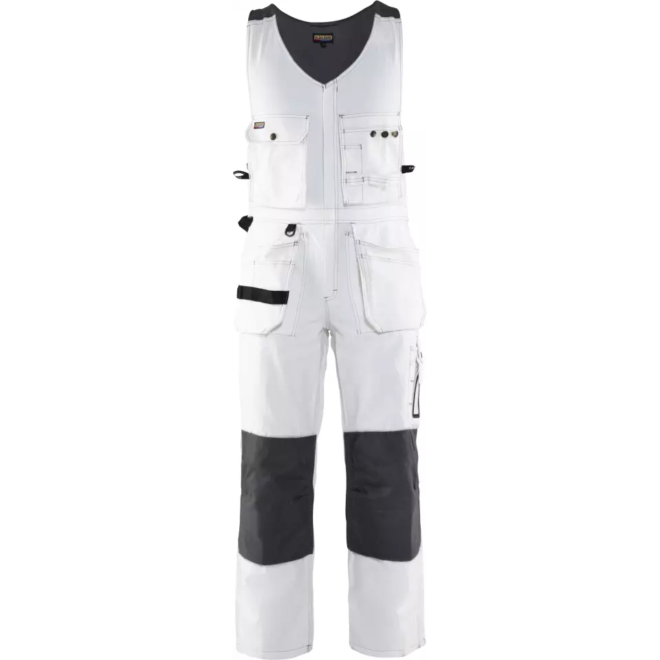 Blaklader 253212101098, Bib and Brace, White/Dark Grey, image 1, gallery thumbnail