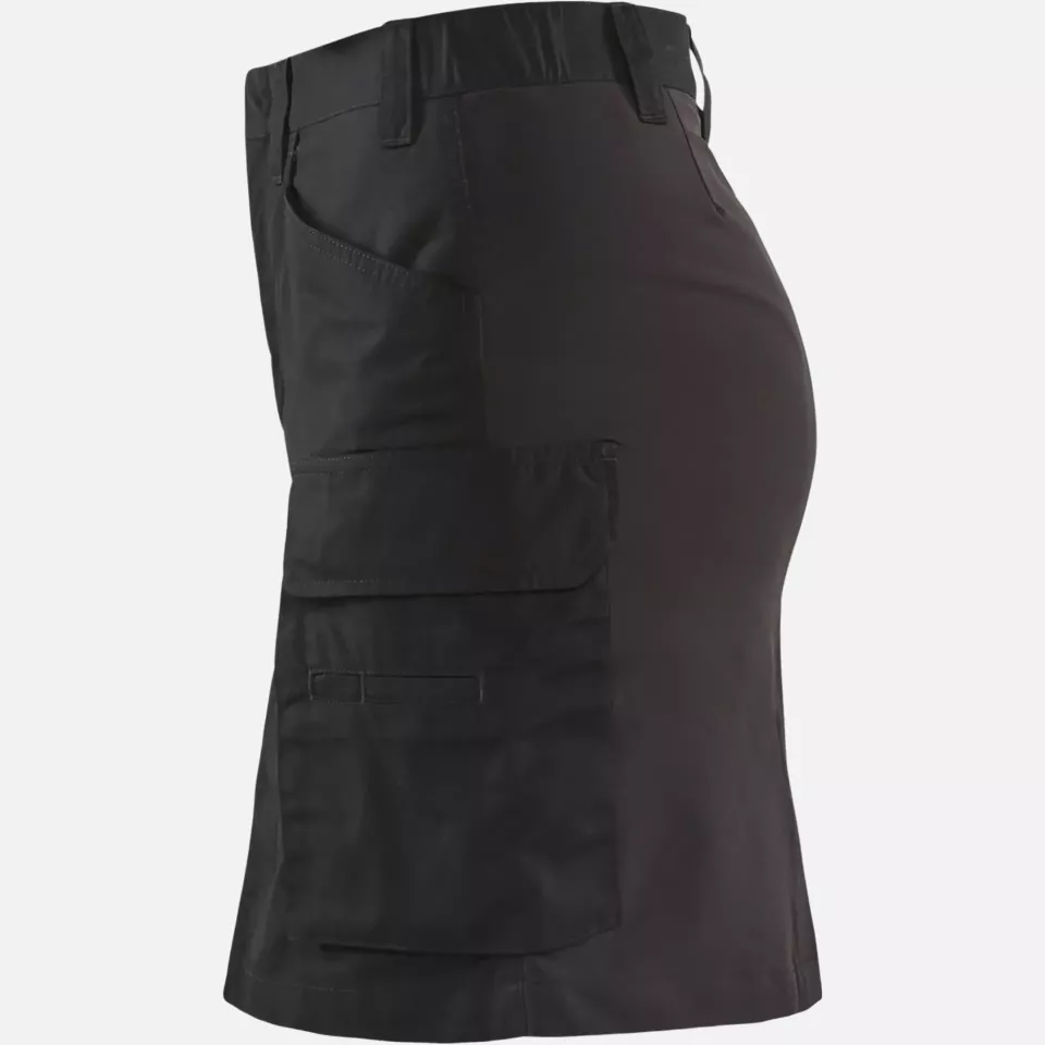 Blaklader 714818459900, Stretch Work Skirt, Black, image 3, gallery thumbnail