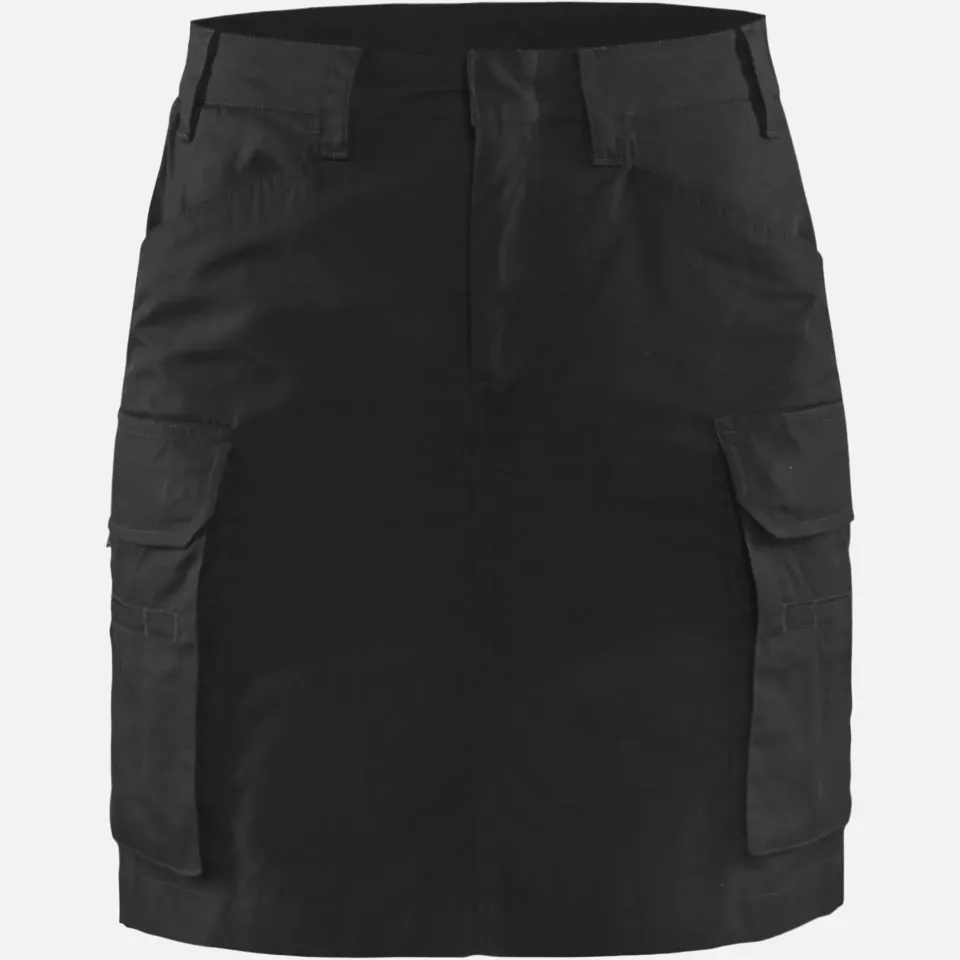 Blaklader 714818459900, Stretch Work Skirt, Black, image 1, gallery thumbnail