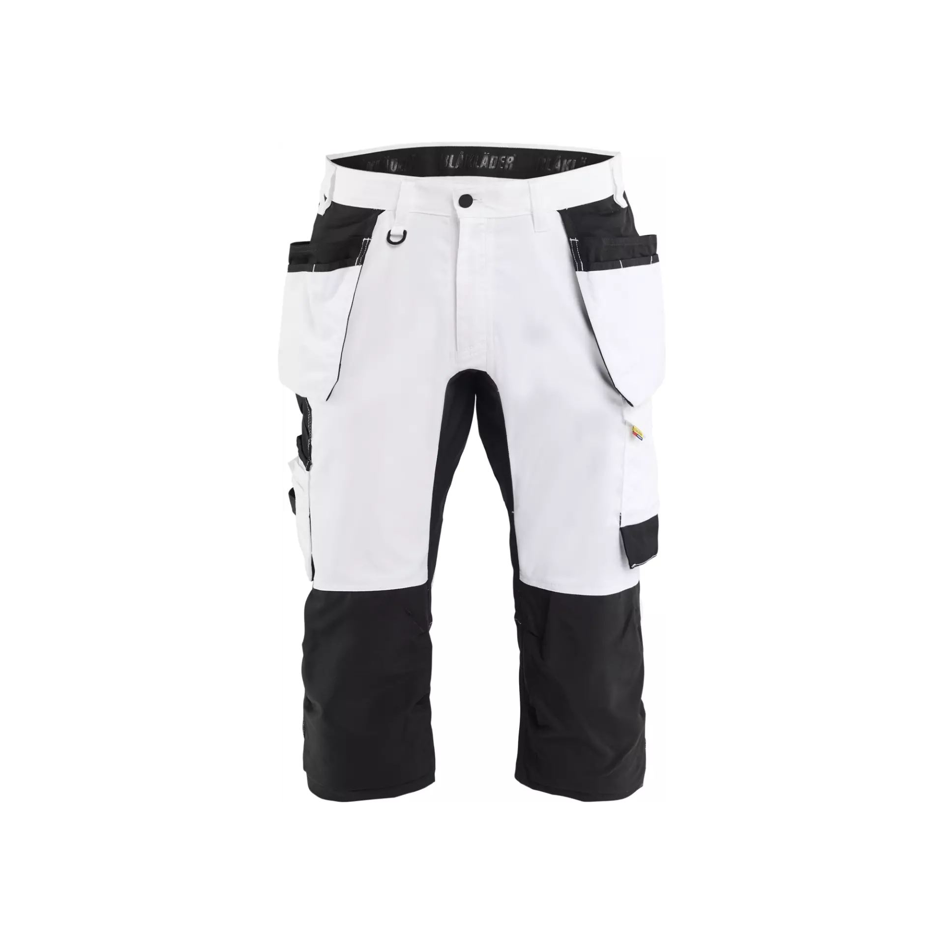 Blåkläder 177418321099, Stretch Maler Piratenhose, Weiß/Schwarz, image 1