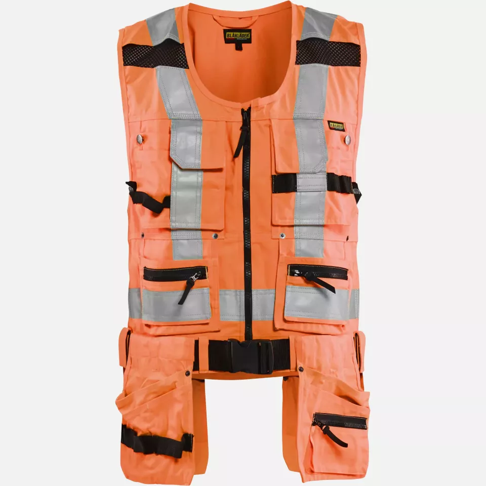 Blaklader 303218045300, High Vis Tool Vest, Orange, image 1, gallery thumbnail