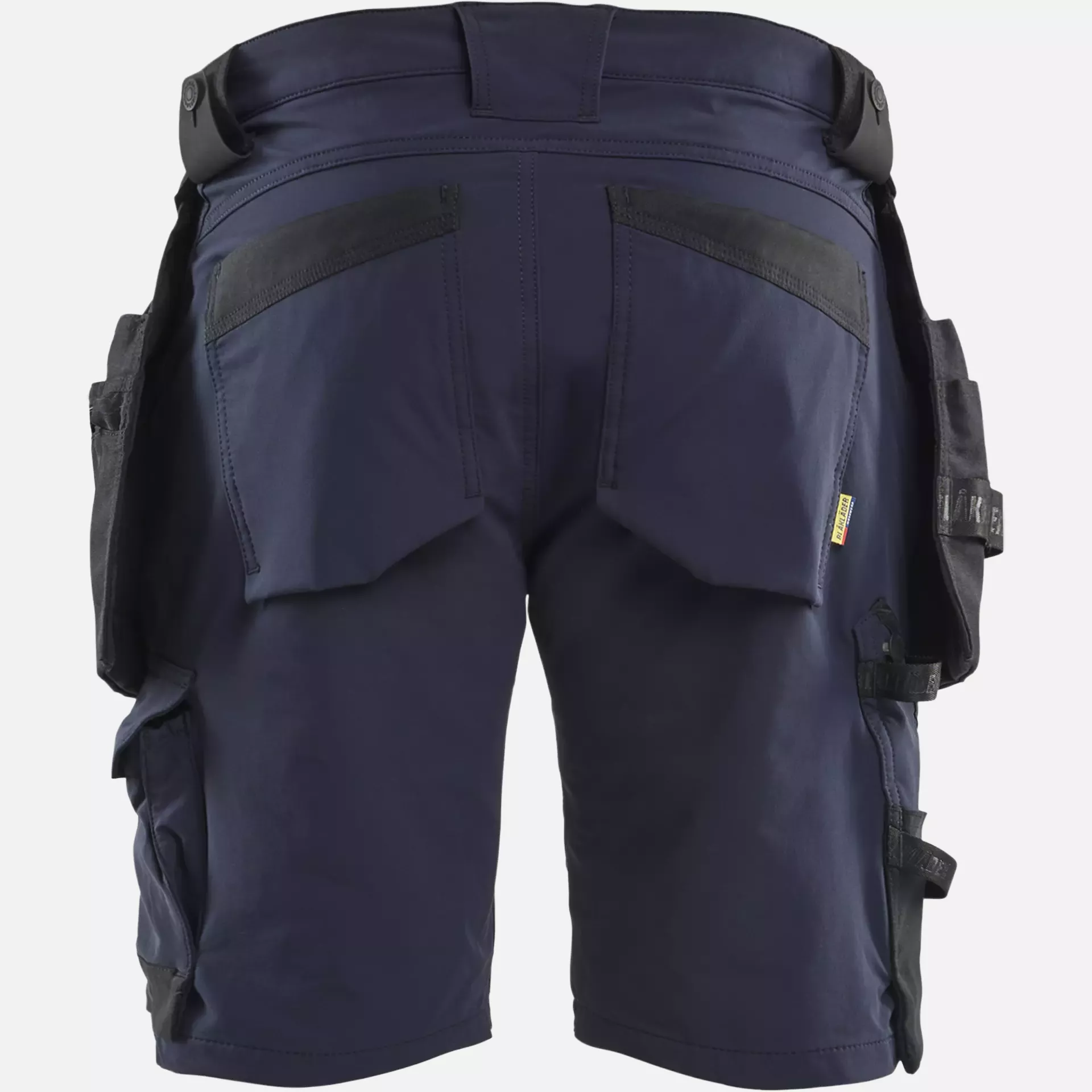 Blaklader 170216458699, 4-Way Stretch Craftsman Shorts, Dark Navy/Black, image 4