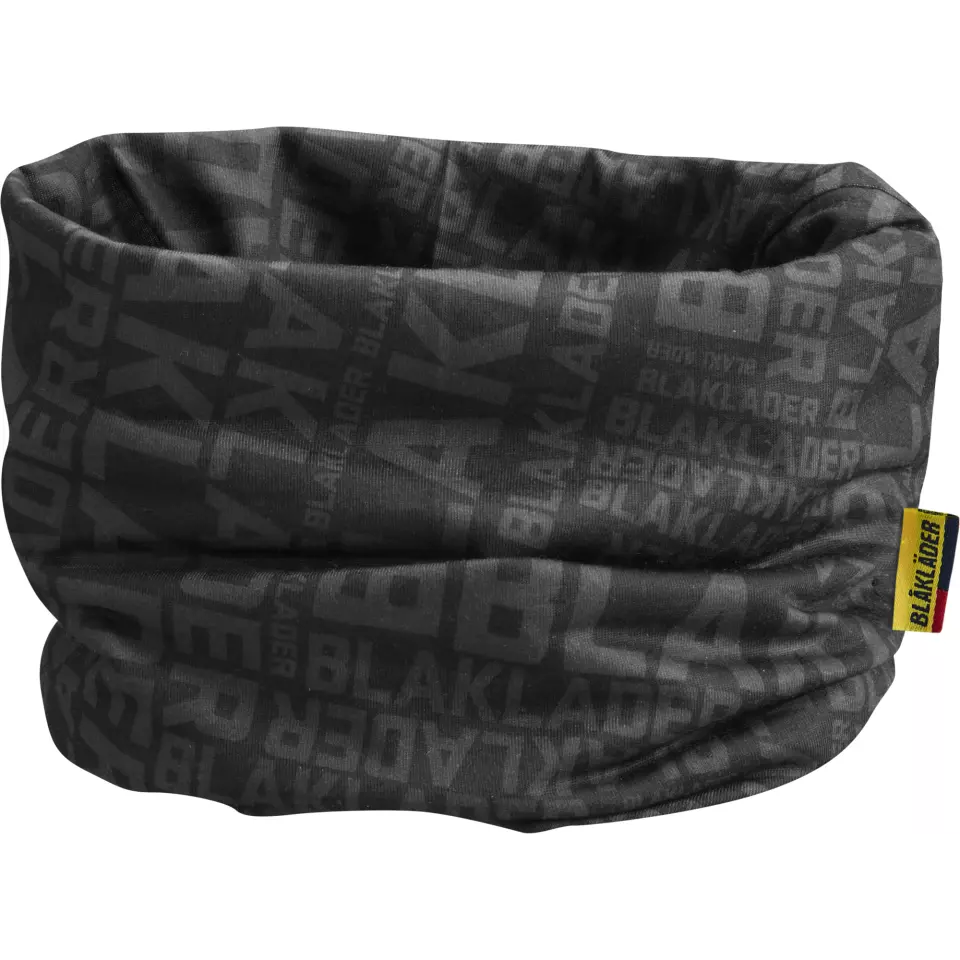 Blåkläder 908310499997, Neck Warmer, Black/Dark Grey, image 1, gallery thumbnail