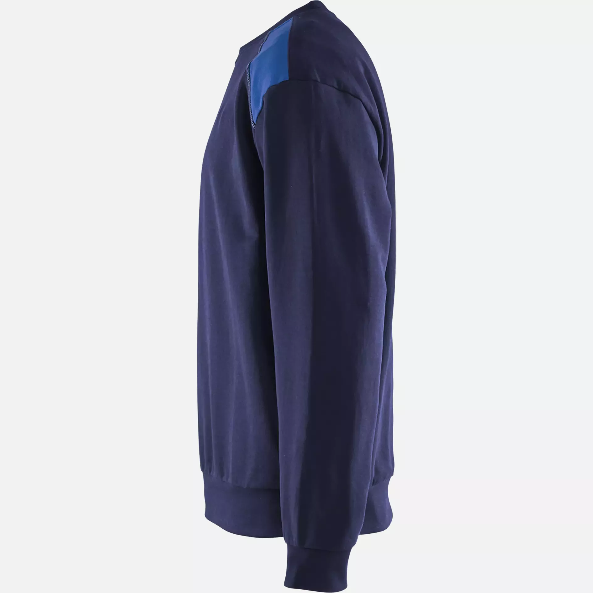 Blaklader 358011588985, Sweatshirt, Navy Blue/Royal Blue, image 3