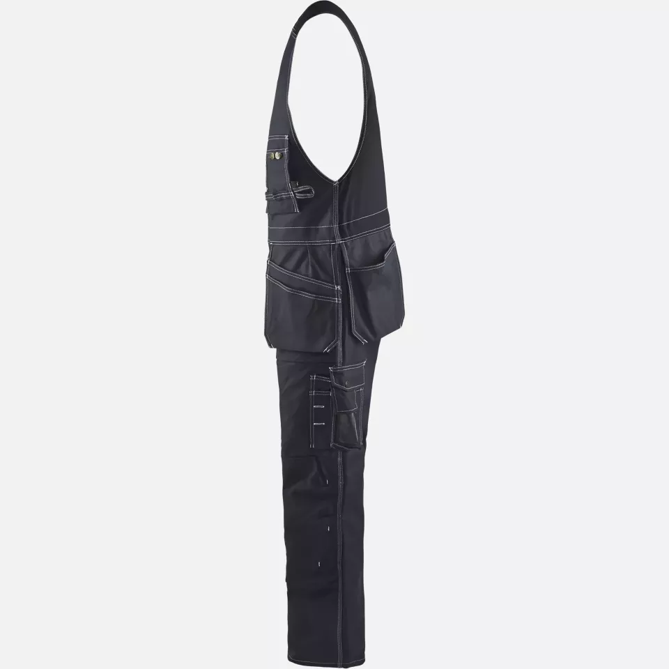 Blaklader 265013709900, Sleeveless Overall, Black, image 3, gallery thumbnail