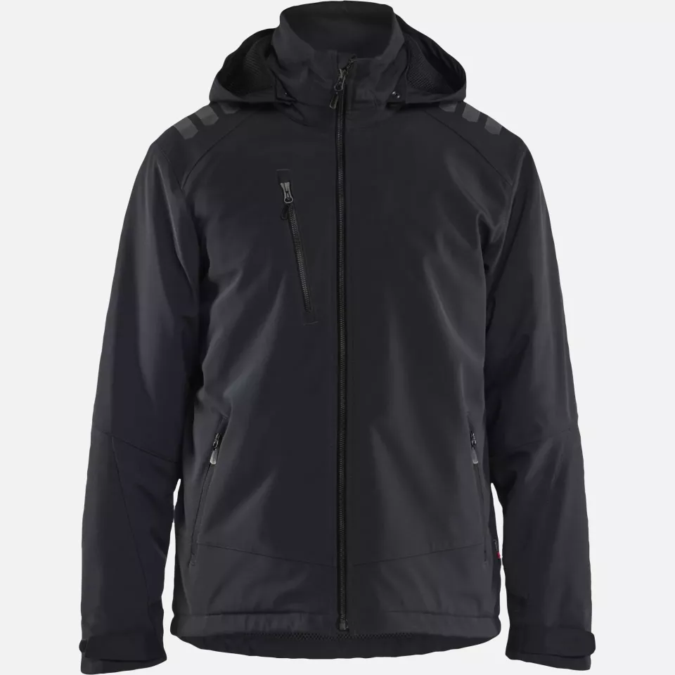 Blaklader 475025139999, Lightly Lined Softshell Winter Jacket, Black/Black, image 1, gallery thumbnail