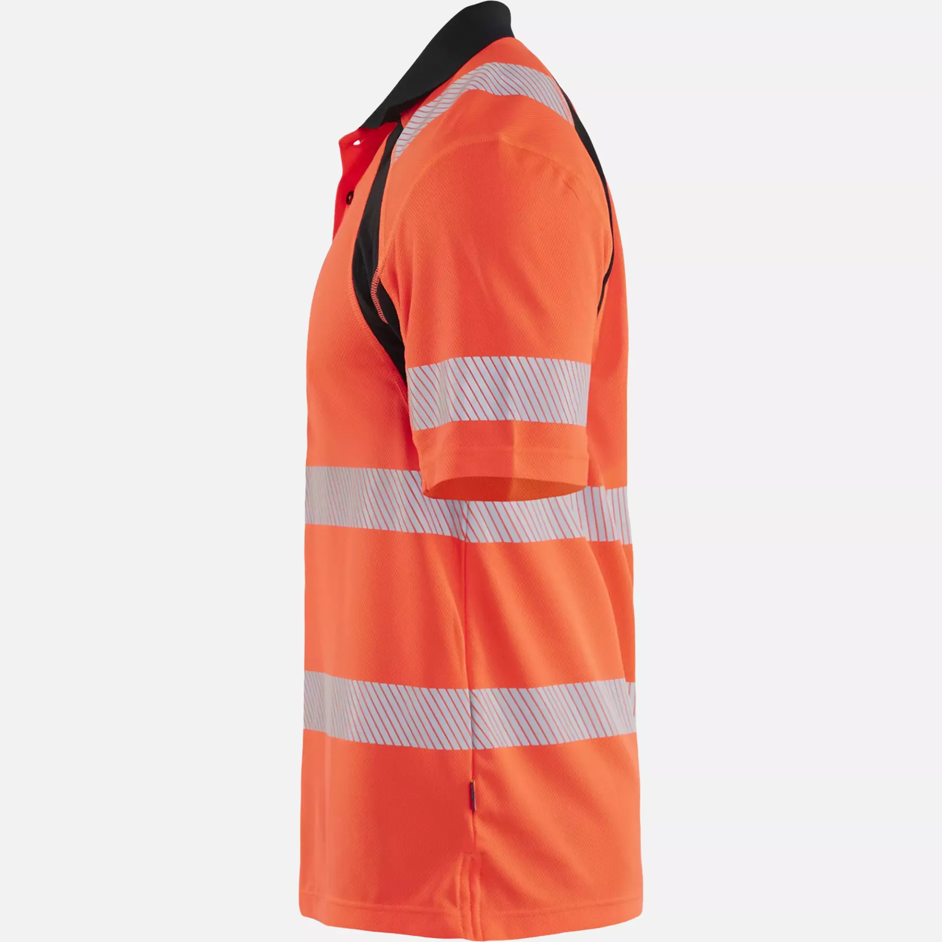 Blaklader 359510135599, High Vis UV Protection Polo Shirt, Red/Black, image 3