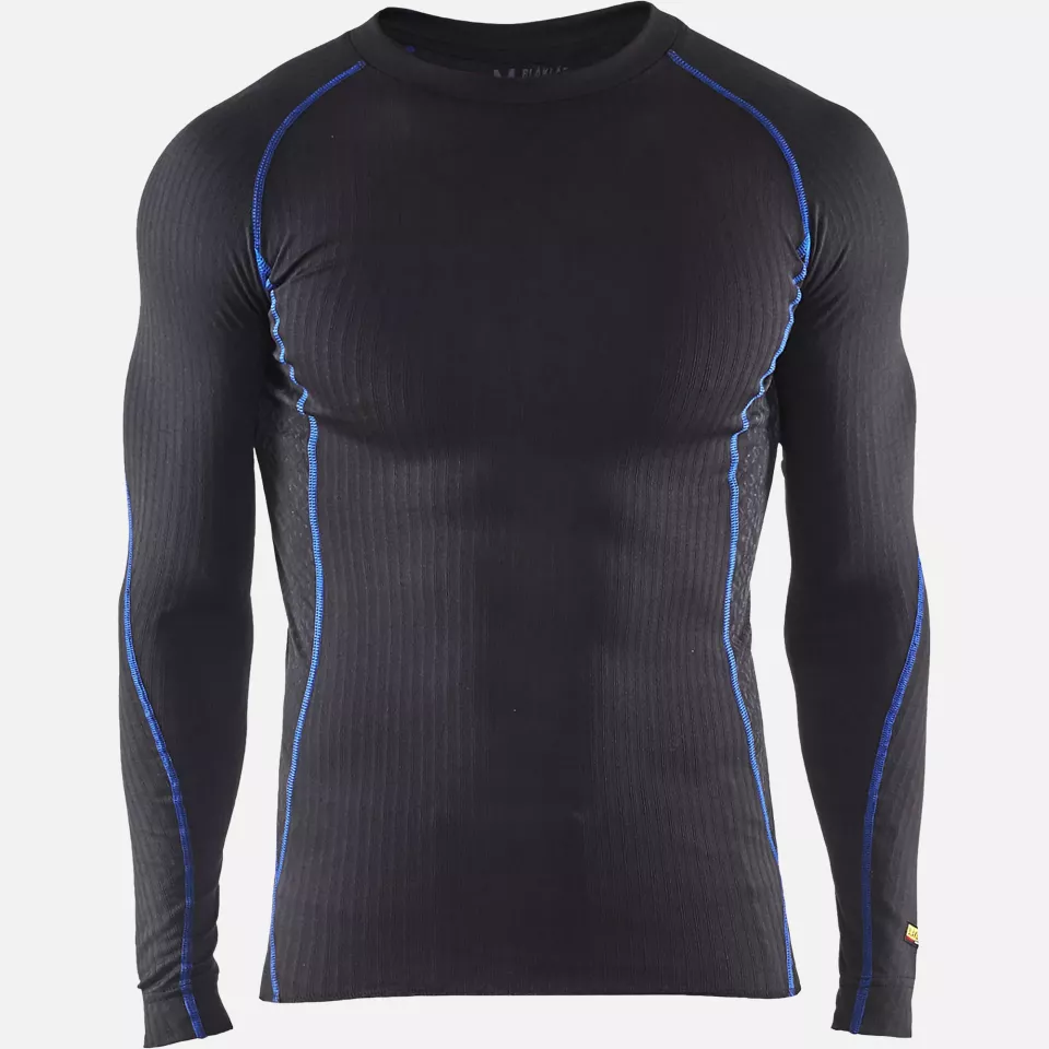 Blaklader 470317079985, Undershirt Light, Black/Cornflower Blue, image 1, gallery thumbnail
