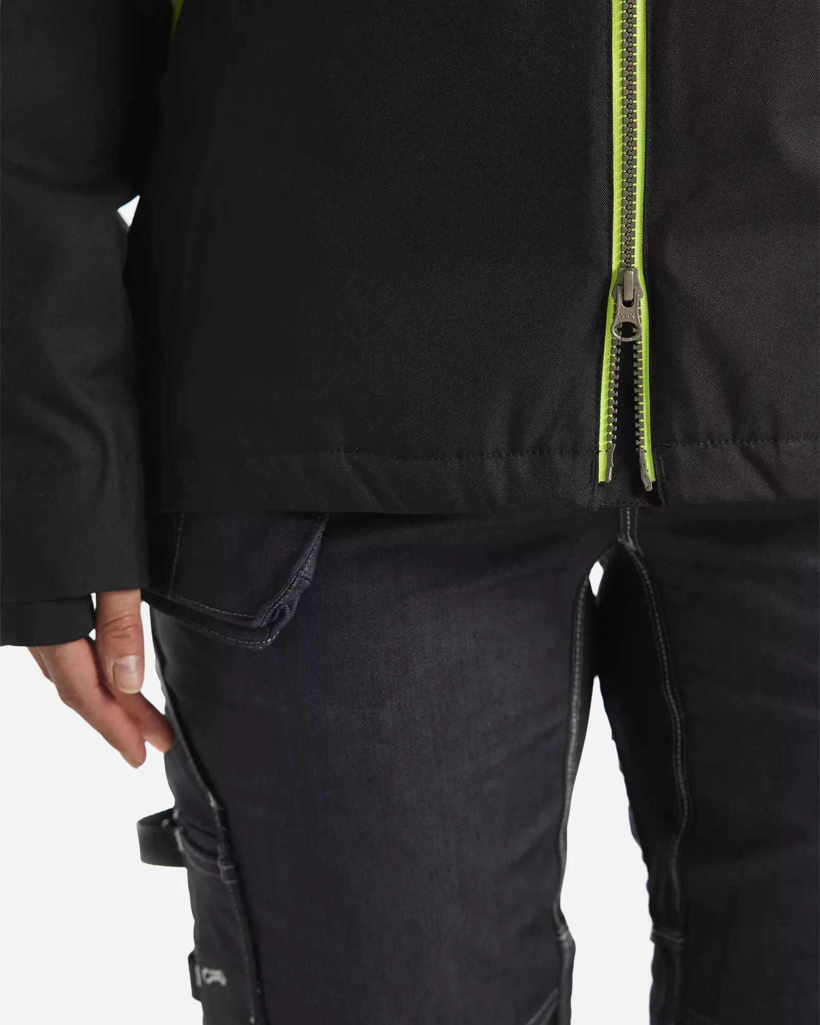 Blaklader 497219779933, Women's Lined Lightweight Winter Jacket, Black/Yellow, image 7