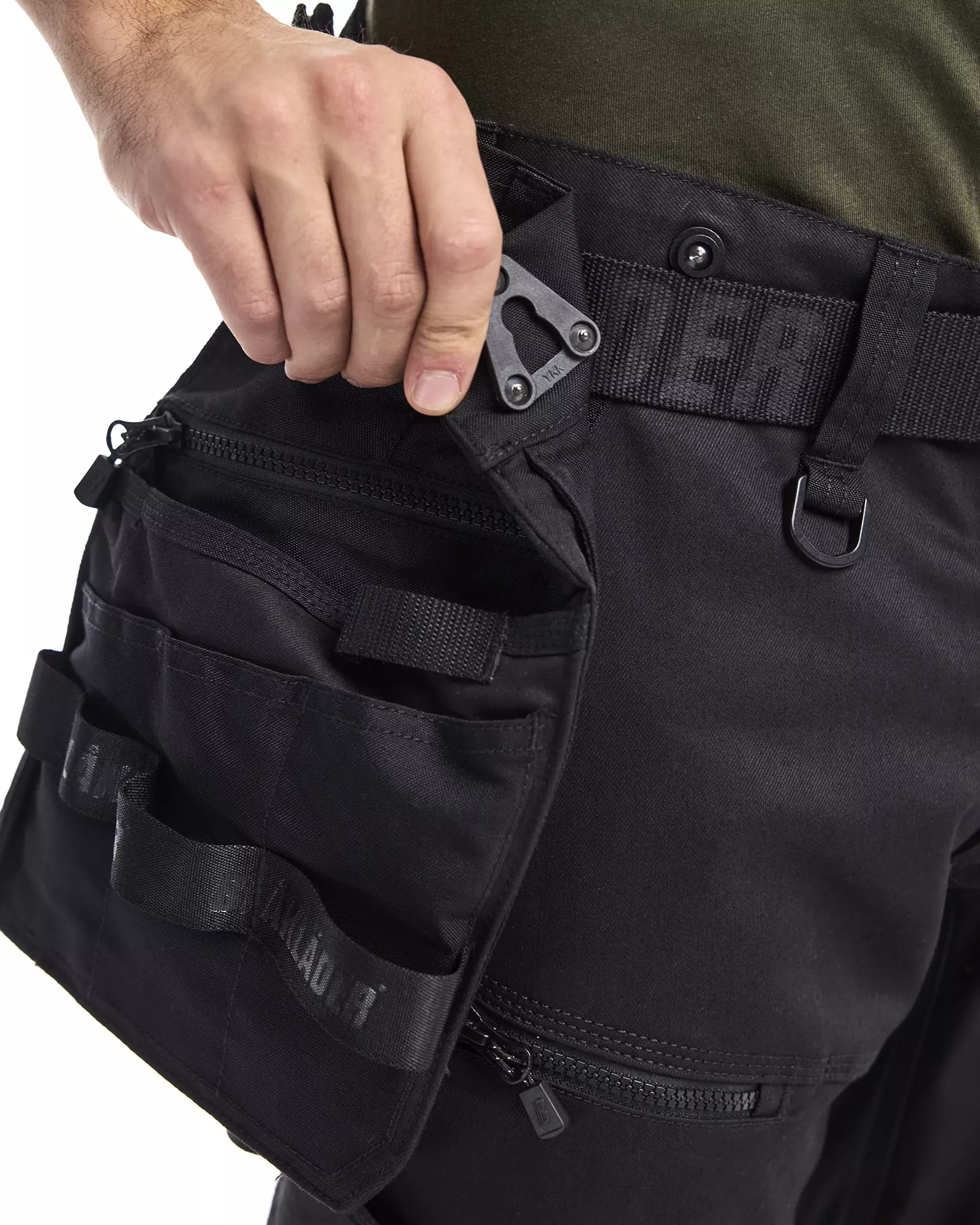 Blåkläder 197011499999, STRIKER Stretch Handwerker Arbeitshose, Schwarz/Schwarz, image 7