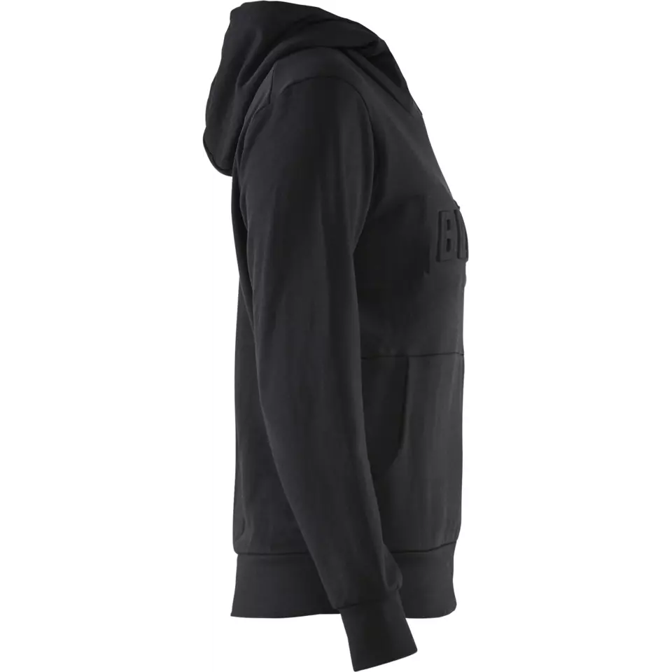 Blåkläder 356011589900, 3D Damen Kapuzen Sweatshirt, Schwarz, image 2, gallery thumbnail