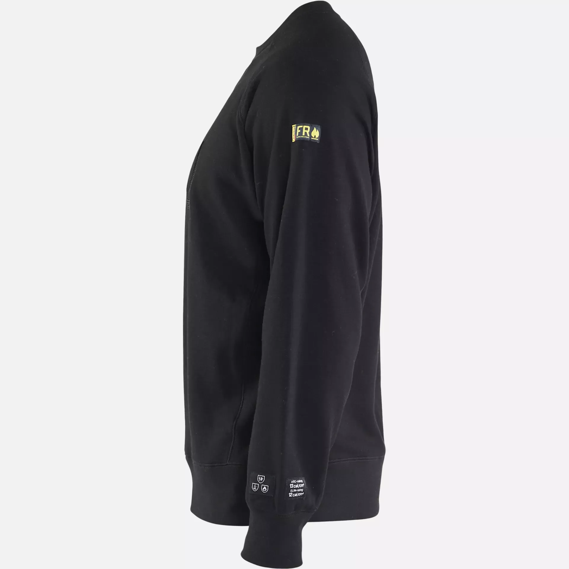 Blaklader 347717629900, Flame Resistant Sweatshirt, Black, image 3