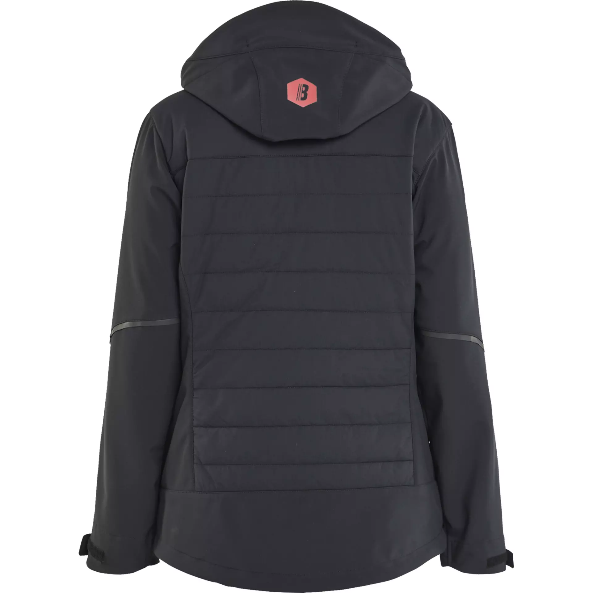 Blåkläder 473325139956, Women's Hybrid Jacket, Black/Red, image 4