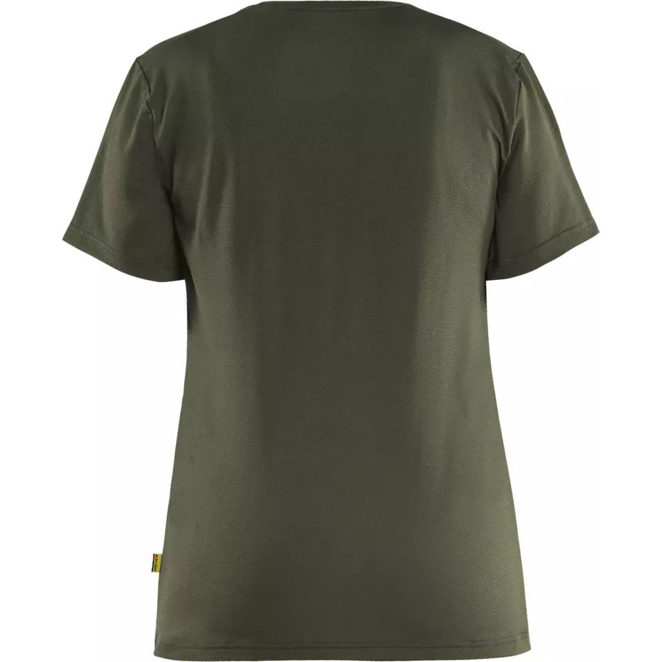 Blaklader 342611264209, Women's Functional UV Protection T-Shirt, Forest Green, image 4, gallery thumbnail