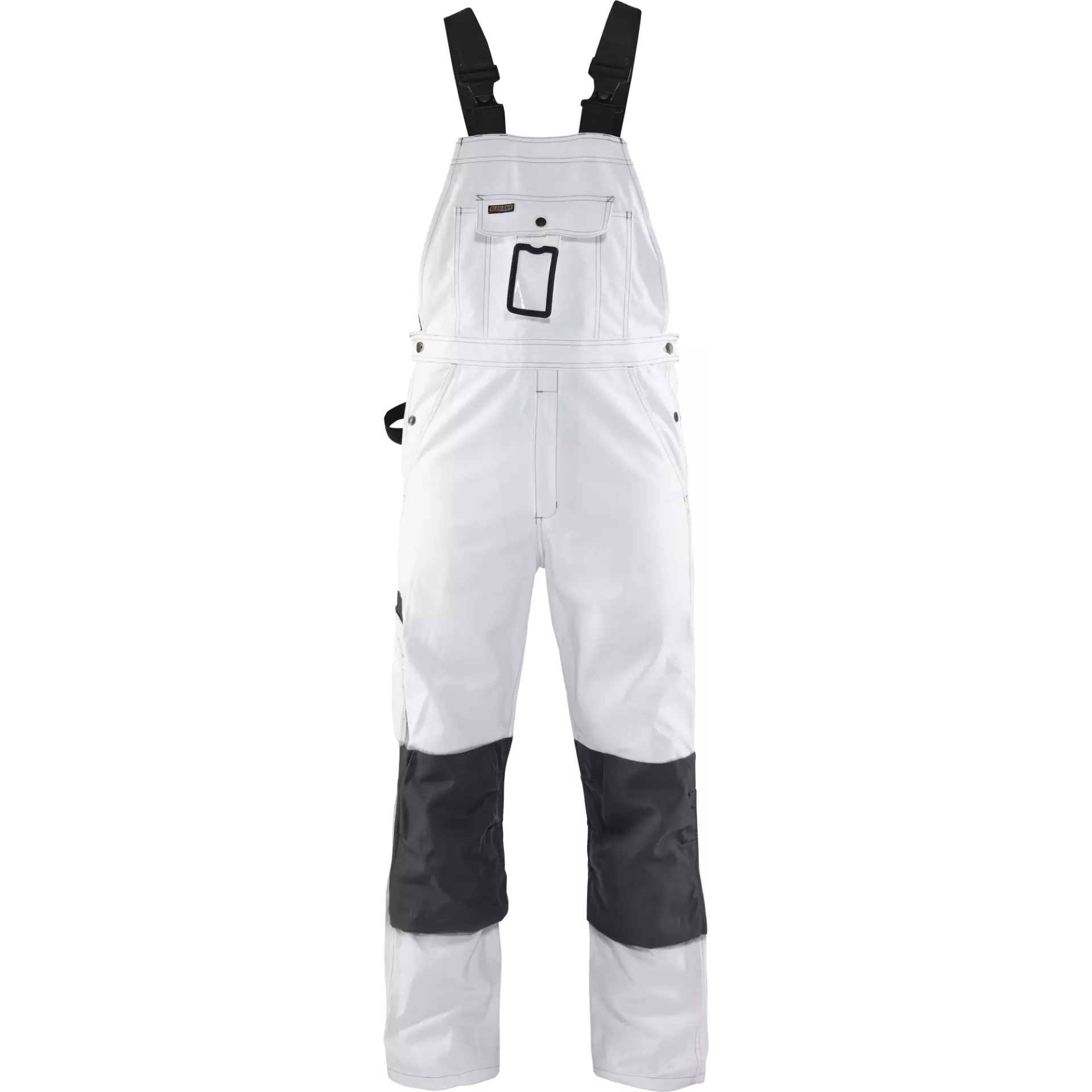 Blaklader 261112101098, Painters Bib and Brace, White/Dark Grey, image 1