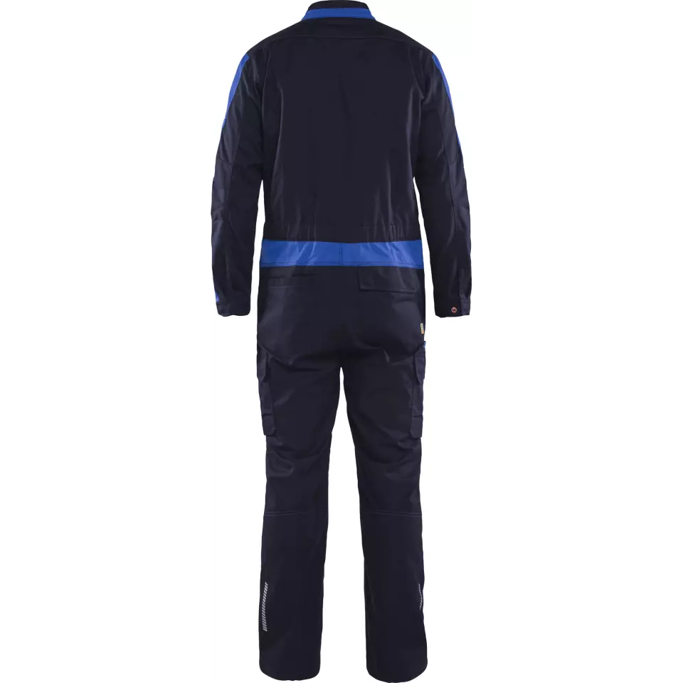 Blaklader 614418328985, Industrial Stretch Coverall, Navy/Royal Blue, image 4, gallery thumbnail
