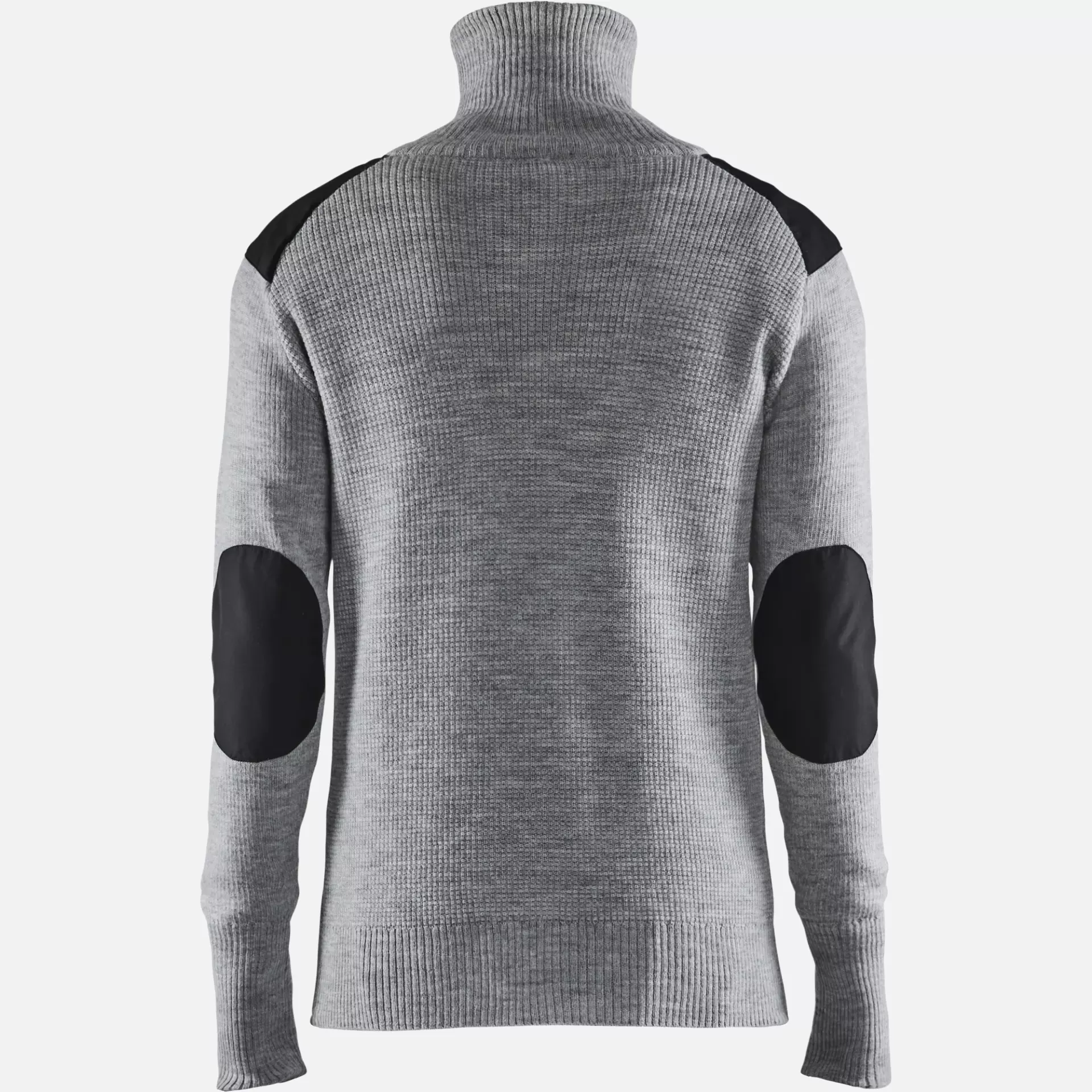 Blaklader 463010719098, Wool Sweatshirt, Grey Melange/Dark Grey, image 4