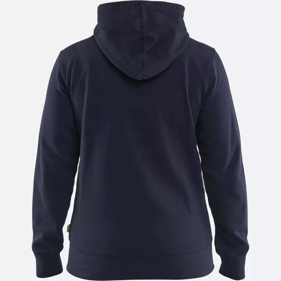 Blaklader 339511588600, Women's Zip Hoodie, Dark Navy Blue, image 4, gallery thumbnail