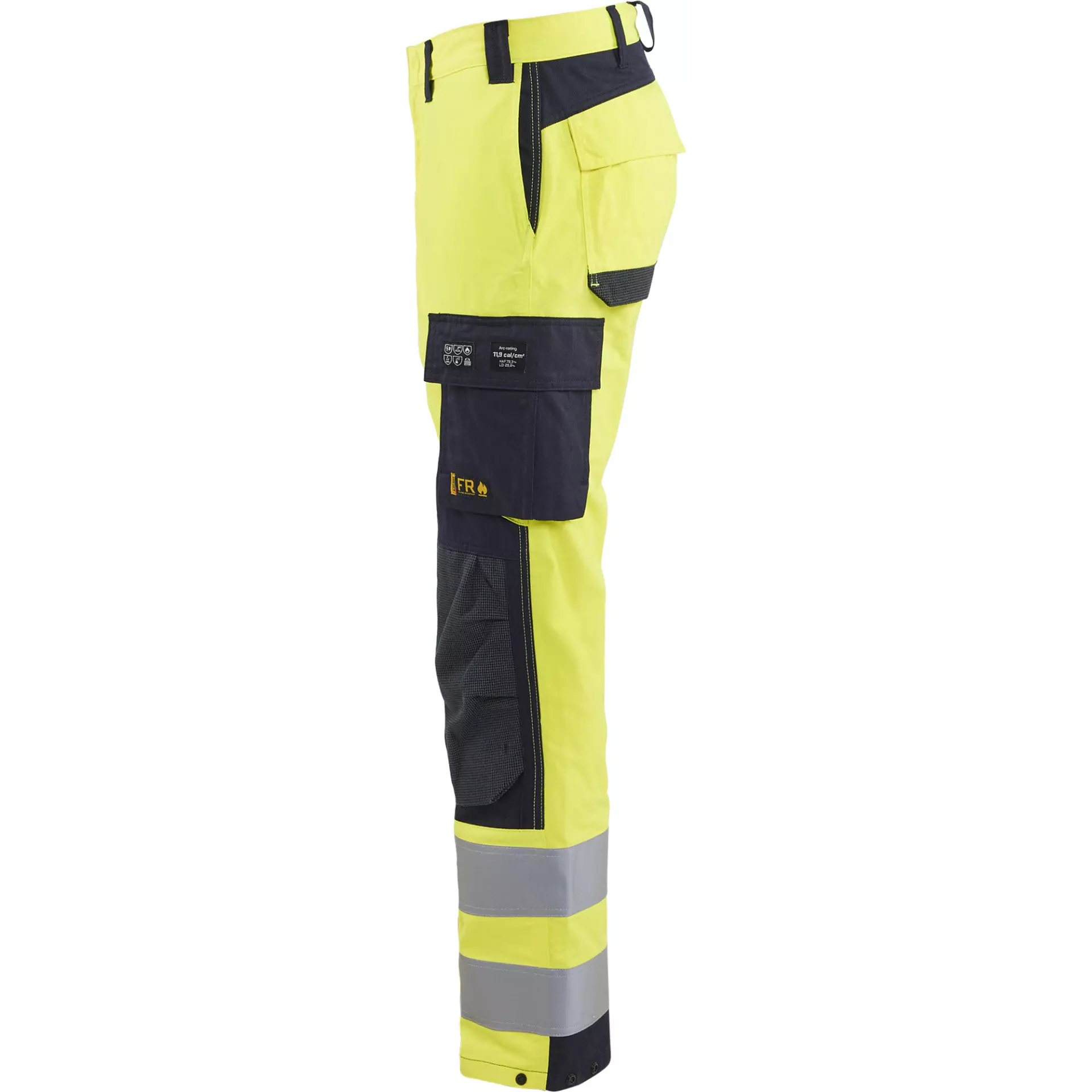 Blåkläder 158815123389, Multinorm Arbeitshose, Gelb/Marineblau, image 3