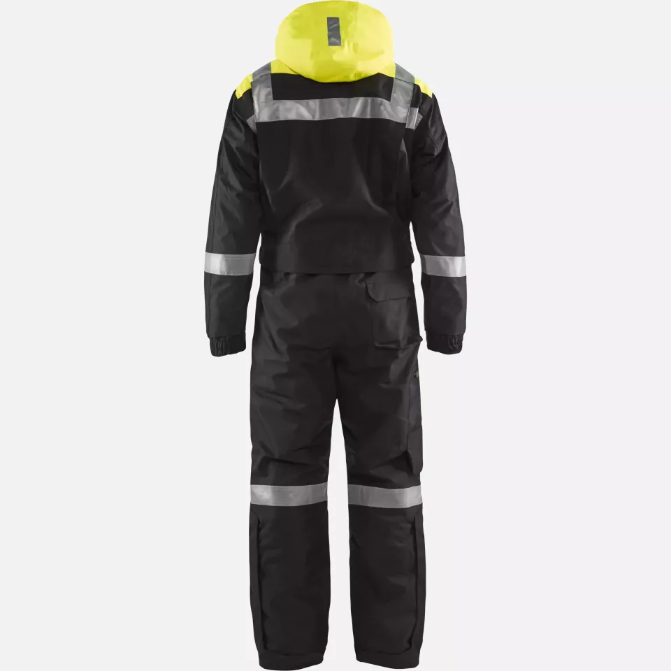 Blaklader 678719779933, Winter Coverall, Black/Yellow, image 3, gallery thumbnail