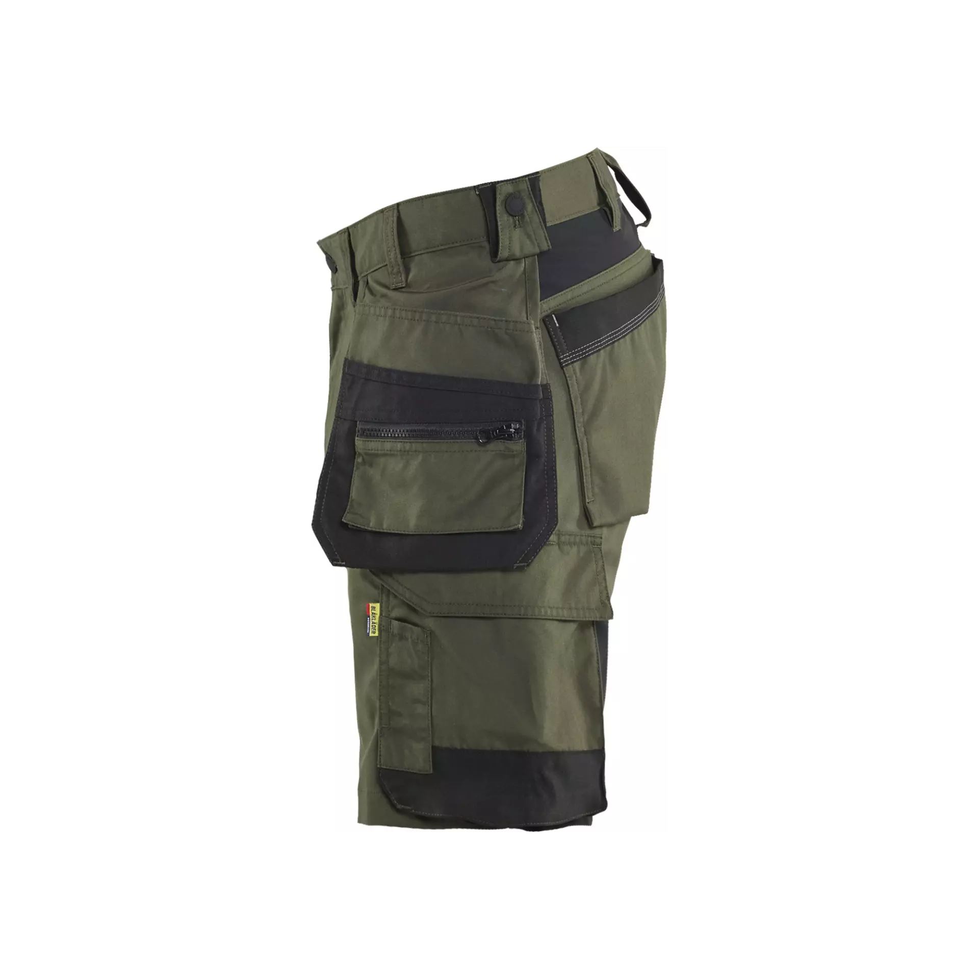 Blåkläder 175218324298, Stretch Handwerker Shorts, Waldgrün/Schwarz, image 4