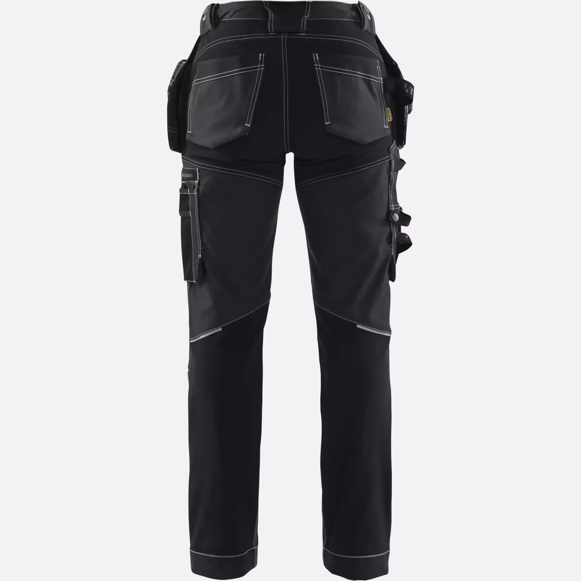 Blaklader 713013709900, Ladies Stretch Craftsman Work Trousers, Black, image 4