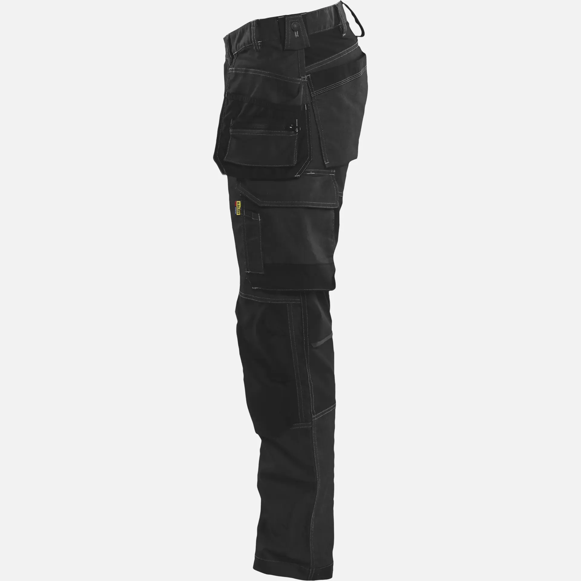 Blaklader 175011419900, Stretch Denim Craftsman Work Trousers, Black, image 3