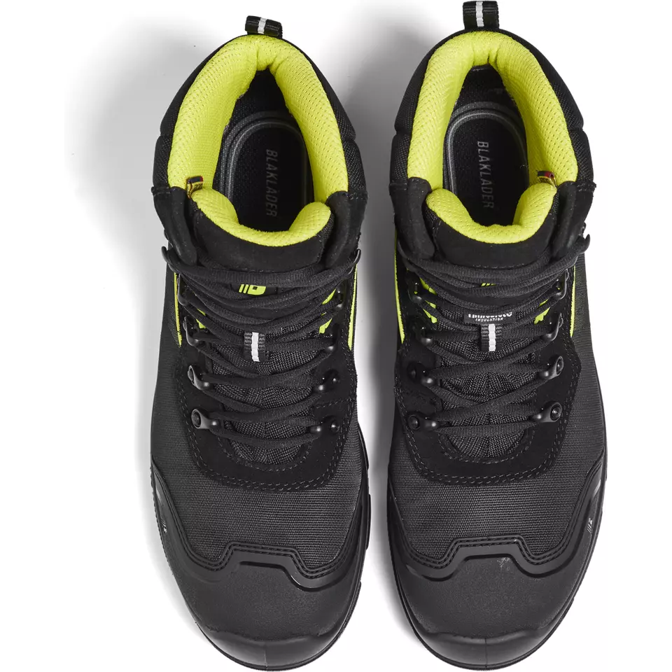 Blaklader 247900009933, STORM Safety Boot, Black/Yellow, image 2, gallery thumbnail