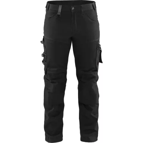Blaklader Stretch Handwerker Arbeitshose, Schwarz