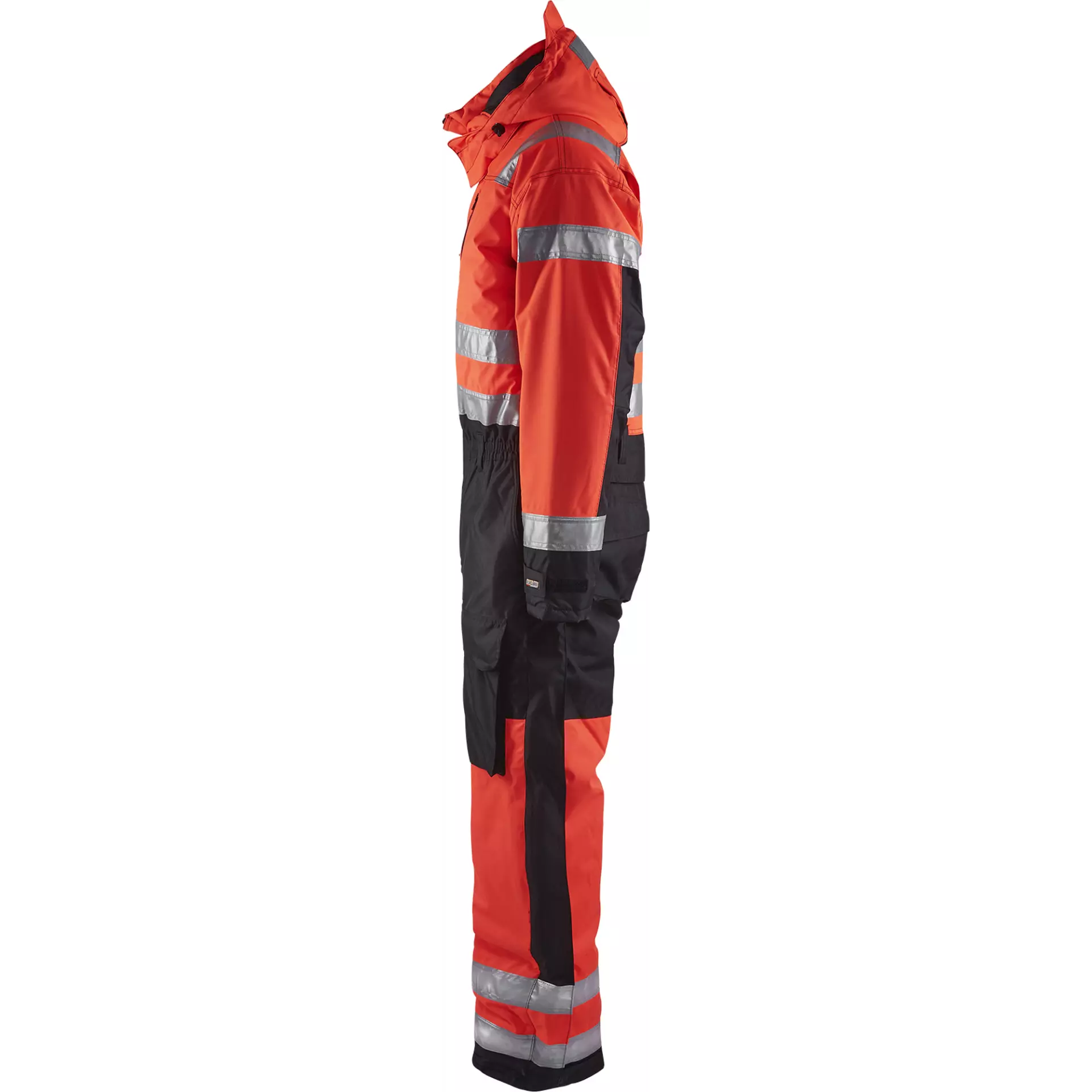 Blåkläder 676319775599, High Vis Winter Coverall, Red/Black, image 2