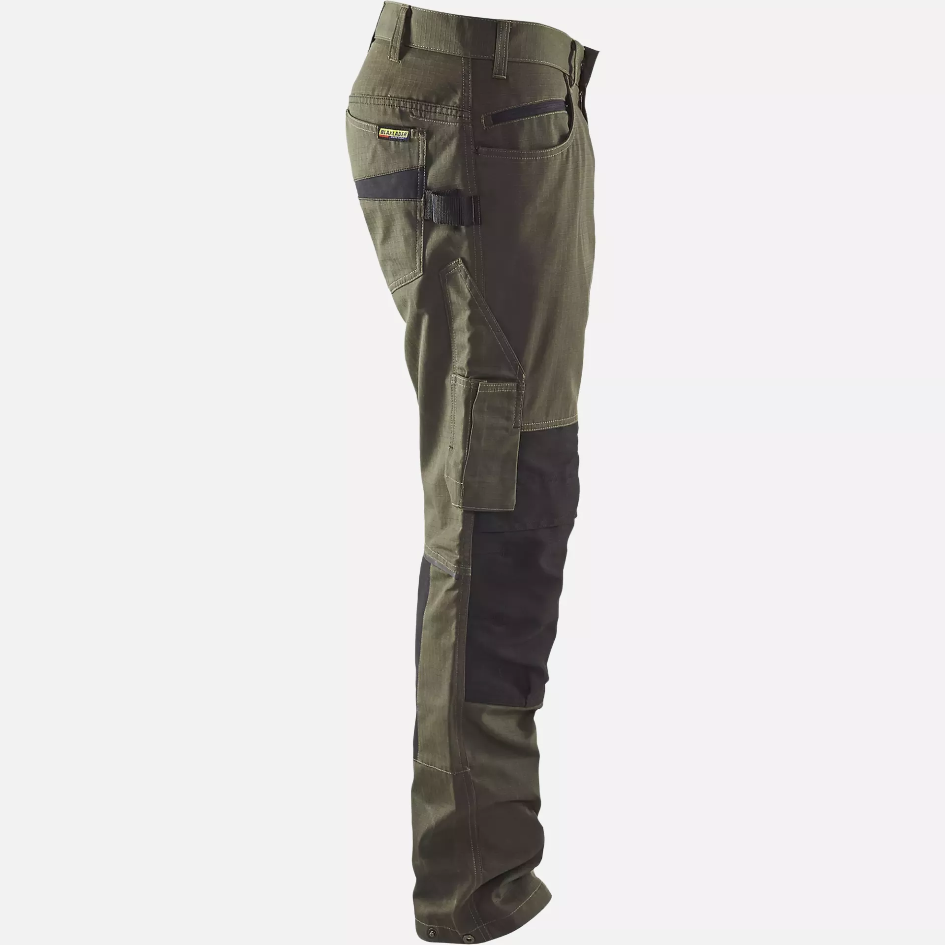 Blaklader 149513304599, Stretch Work Trousers, Dark Olive Green/Black, image 2