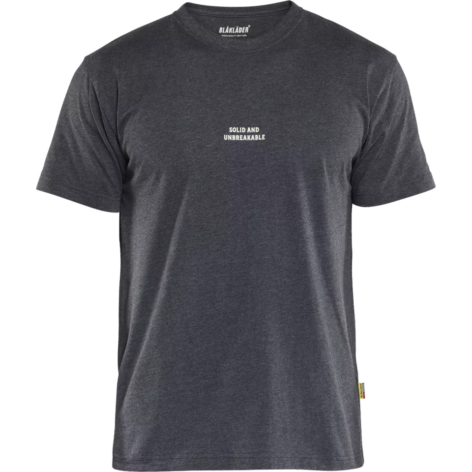 Blåkläder 942210539991, Eagle T-shirt, melerad svart, image 1, gallery thumbnail