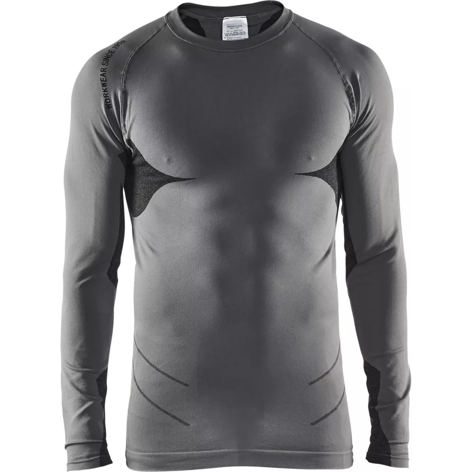 Blåkläder 499910529600, DRY Base Layer Shirt, Graphite Gray, image 1, gallery thumbnail