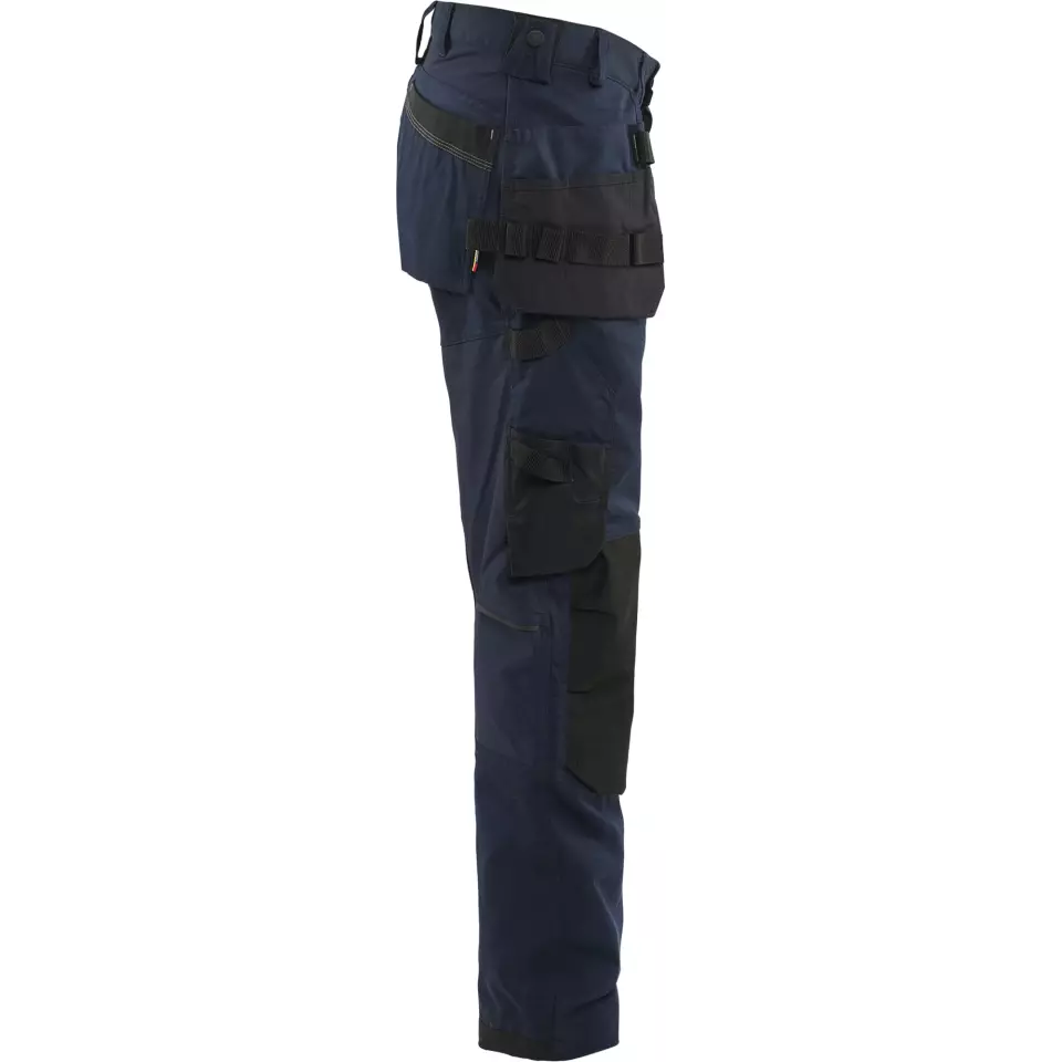 Blåkläder 175018328600, Stretch-riipputaskuhousut, tummansininen, image 2, gallery thumbnail