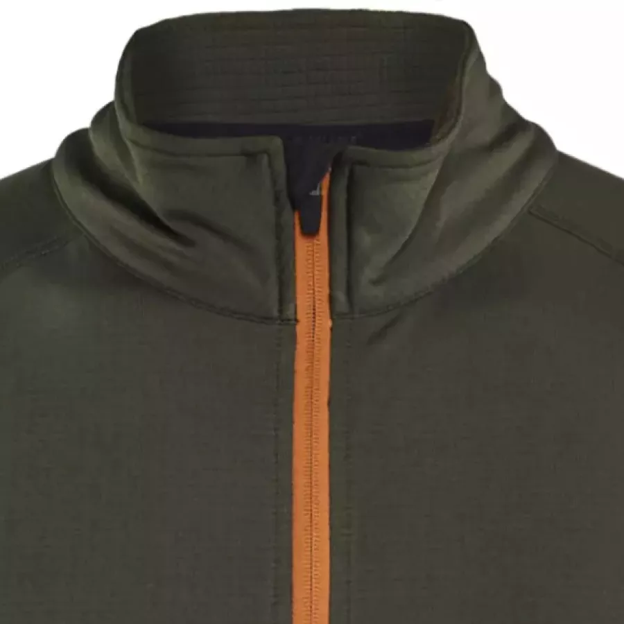 **High Collar** provides added warmth and protection for your neck.