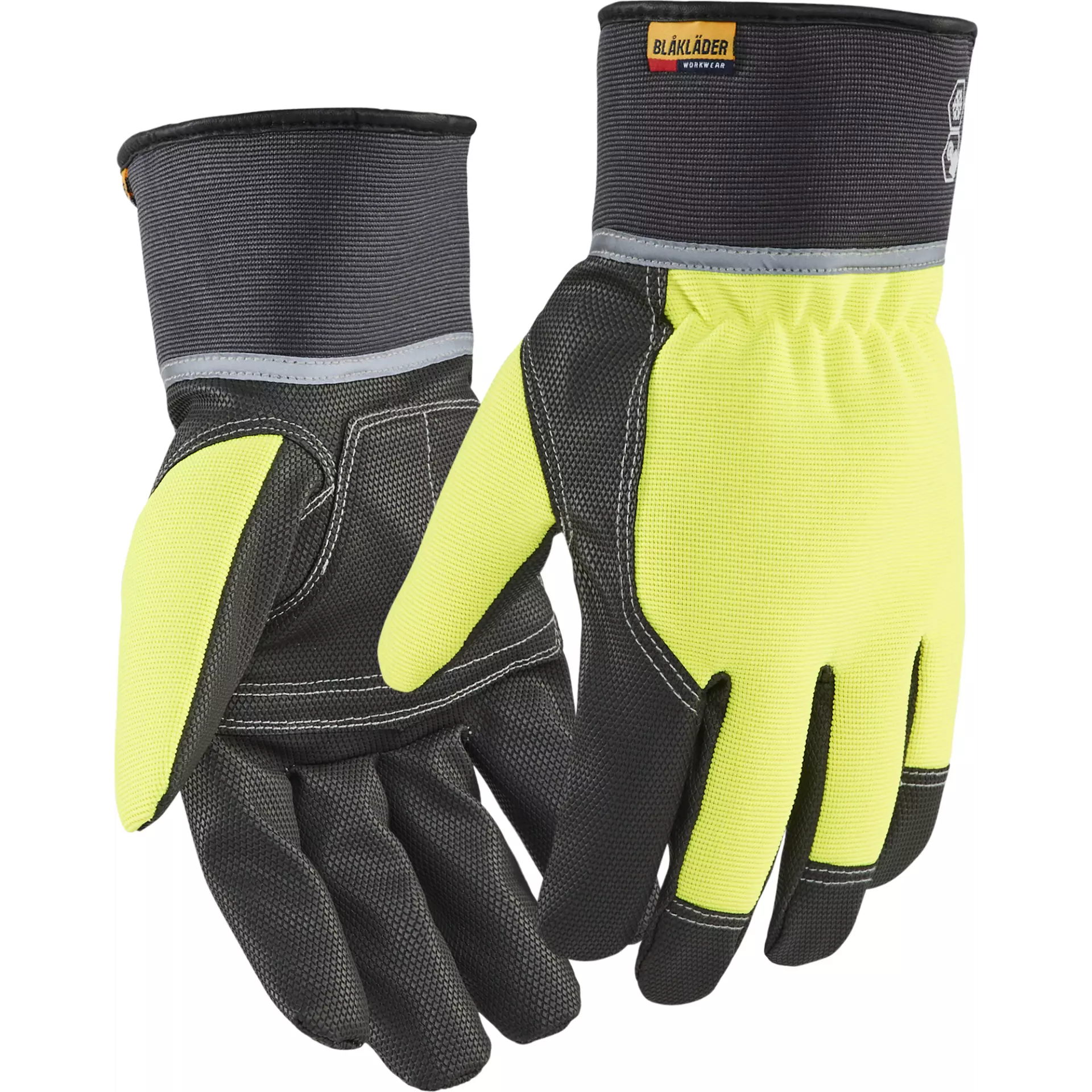 Blåkläder 287714053300, Touch Lined Work Glove, Yellow
