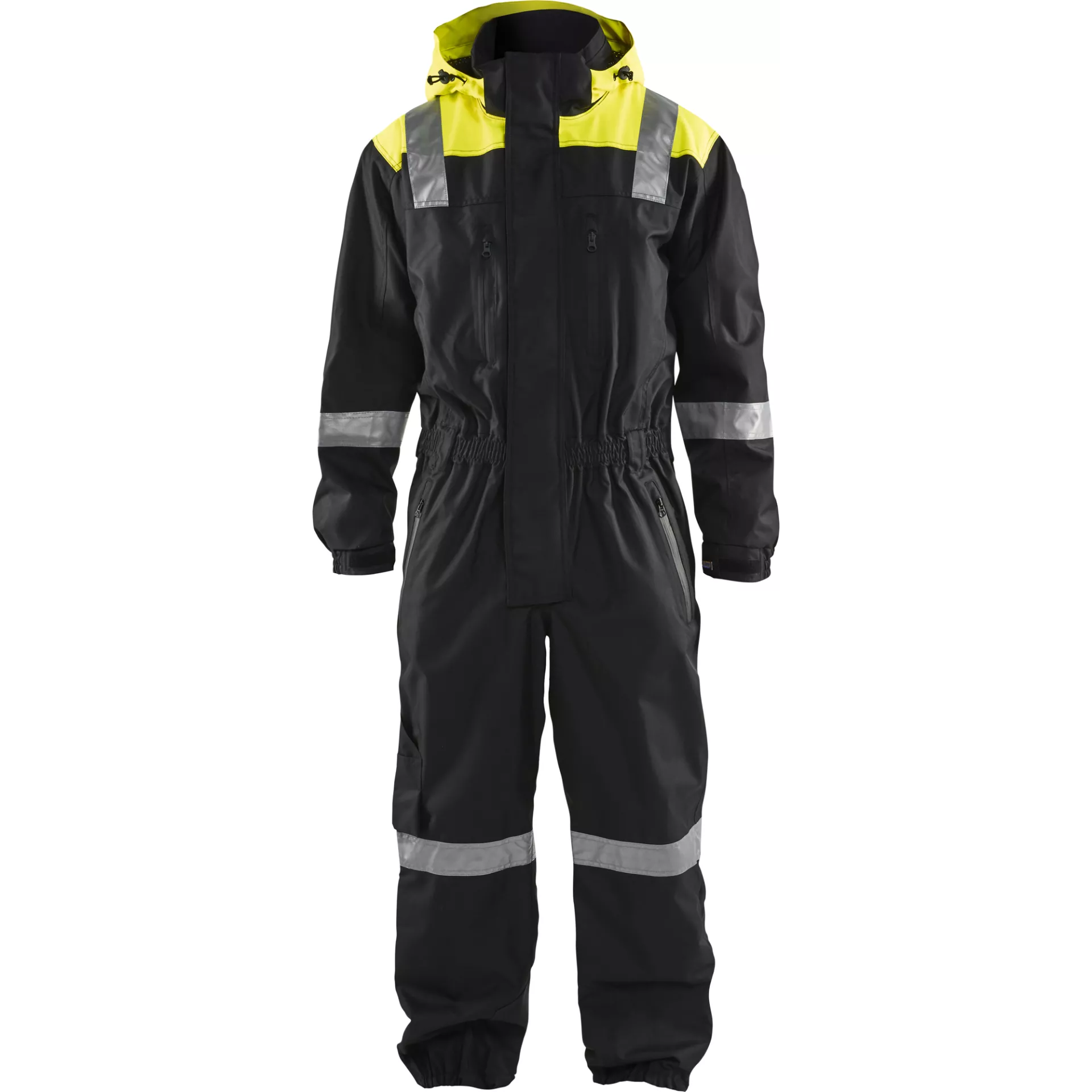Blåkläder 678619779933, Shell-Overall, Schwarz/Gelb