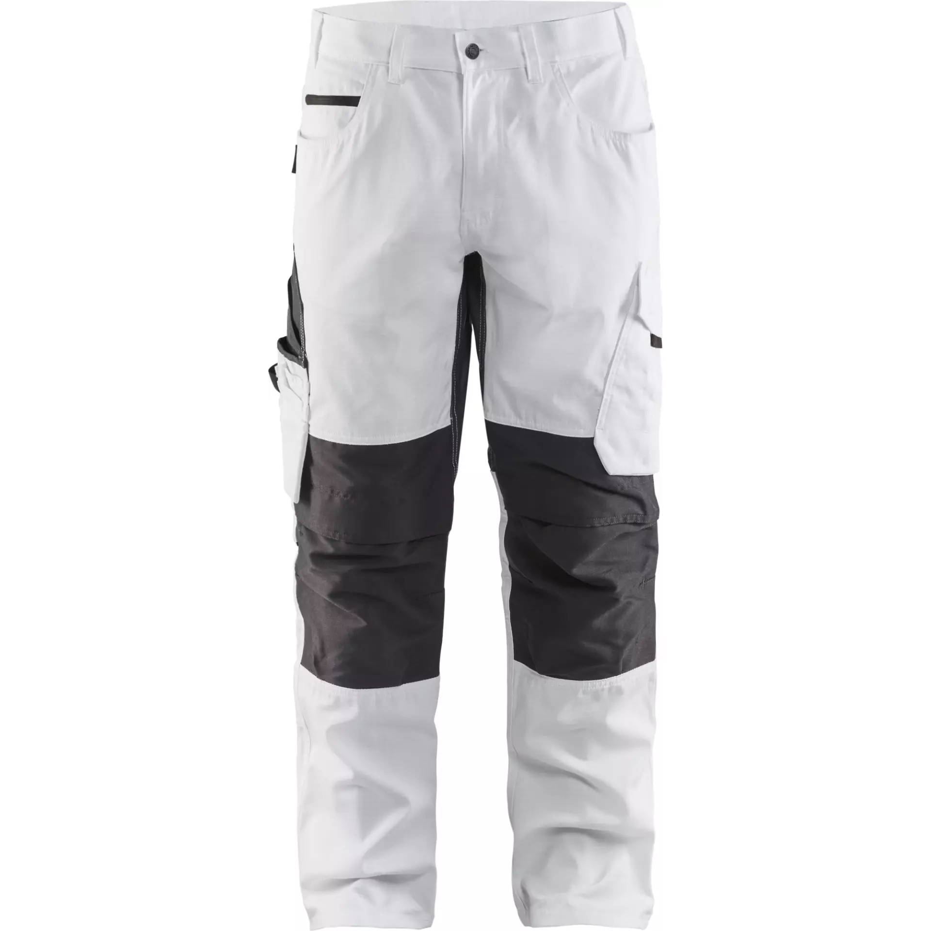 Blåkläder 109513301098, Painters Stretch Trousers, White/Dark Grey