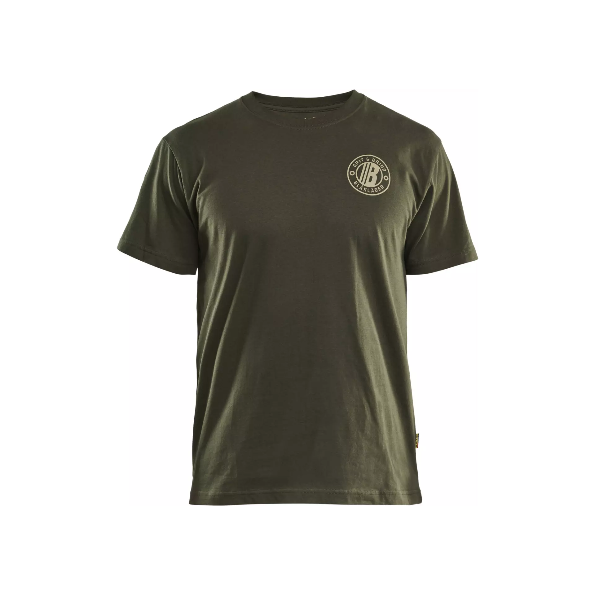 Blåkläder 942010424209, T-shirt Grit Flag, skogsgrön, image 1