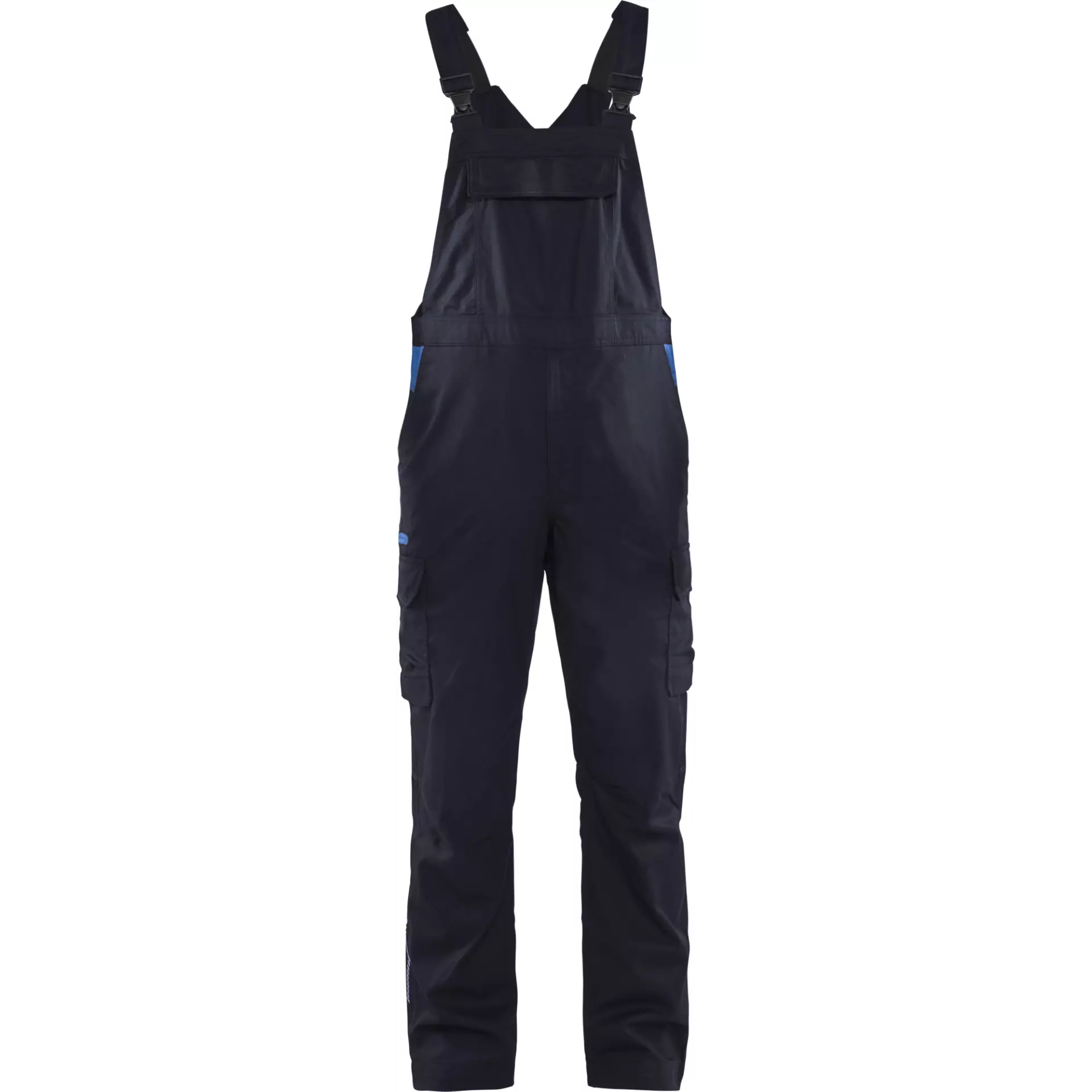 Blåkläder 264418328985, Stretch Bib and Brace, Dark Navy/Bright Blue