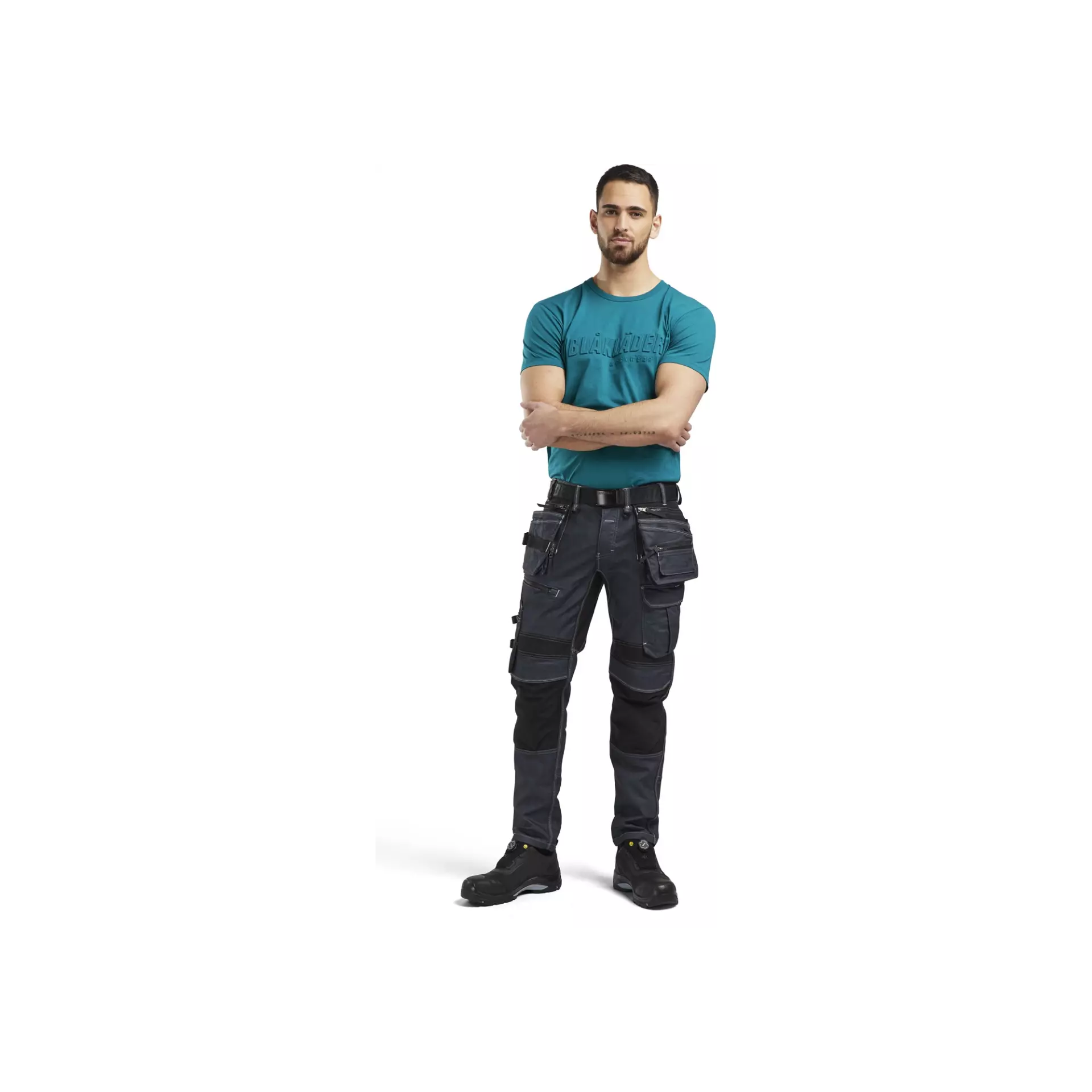 Blåkläder 353110424909, 3D T-Shirt, Aquamarine, image 2