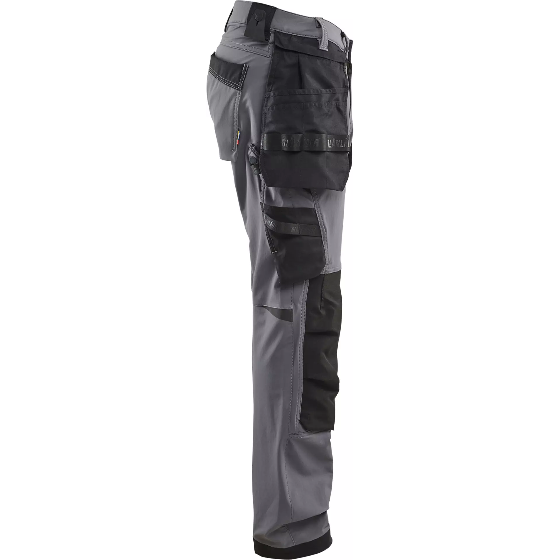 Blåkläder 172016459699, Holster Pants, 4-Way Stretch, Gray/Black, image 2