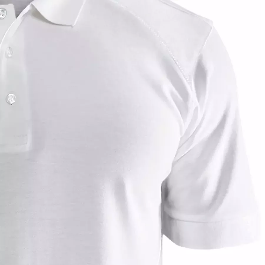 **Short Sleeves with Ribbed Cuffs** keep your arms free while maintaining a polished, stay-put look.