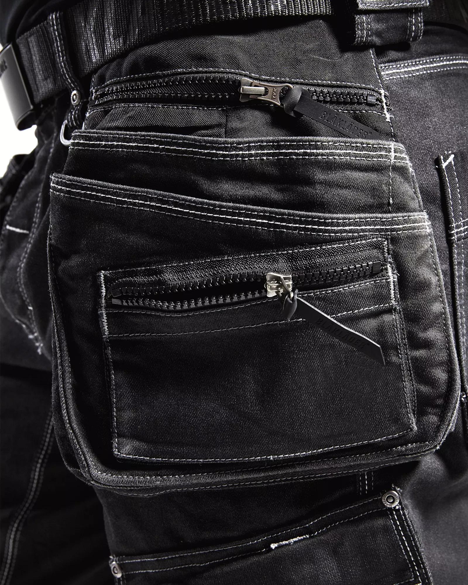 Blåkläder 199211419900, X1900 Stretch Holster Shorts, Black, image 9