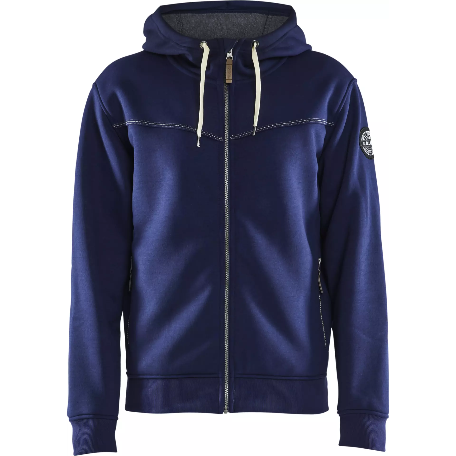Blåkläder 493325148900, Hoodie With Pile Lining, Navy Blue