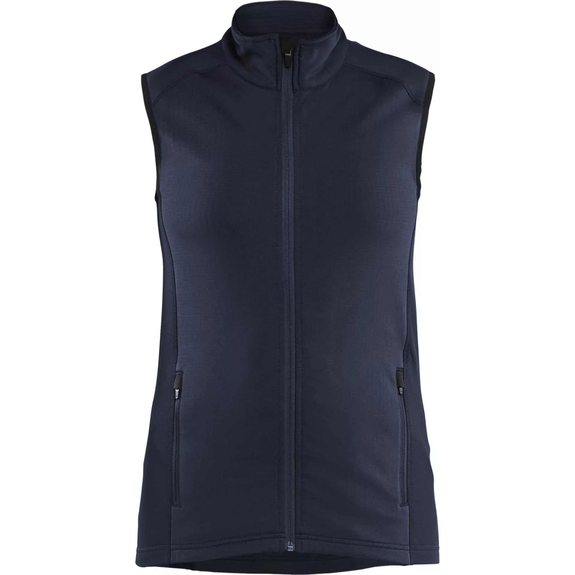 Blåkläder 474625398600, STRIKER Women's Fleece Vest, Dark Navy