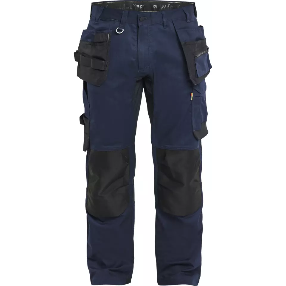 Blåkläder 175018328600, Stretch-riipputaskuhousut, tummansininen, image 1, gallery thumbnail