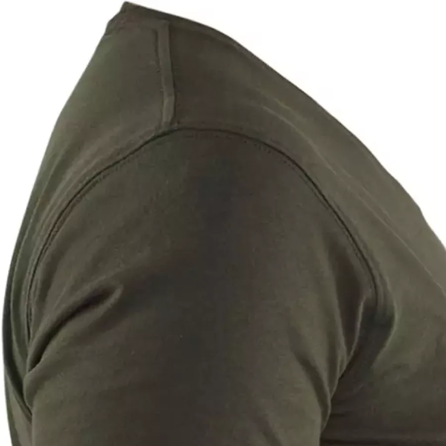 **Reinforced Shoulder and Neck Seams** add durability where you need it most, so your shirt lasts longer.